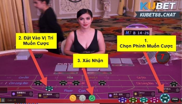 Hướng dẫn cách tham gia chơi Baccarat Kubet 